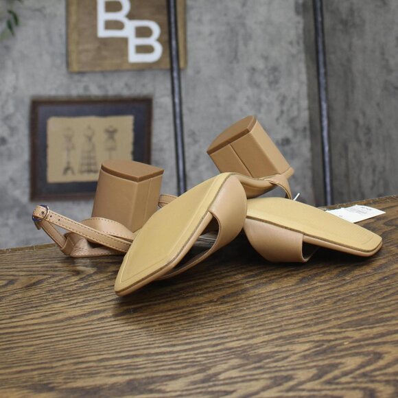 NWT A New Day Womens Block Sonora Heels 83821301 Tan Brown 11M - Picture 9 of 9